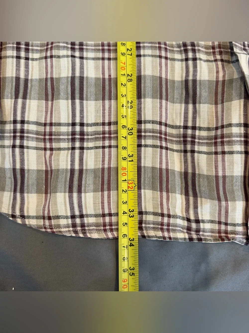 Banana Republic Vintage Y2K 100% Irish Linen Men’s Shirt XL